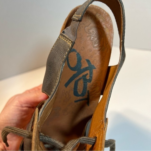 OTBT WOMENS’S Lace Up Platform Sandals Size 10 - Picture 9 of 14